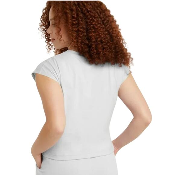 New Hand Printed Womens Medium Me So Corny Corn Cob Veggie Muscle Shirt T-Shirt - Picture 3 of 6